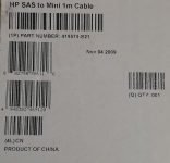Кабель HP 419570-B21
